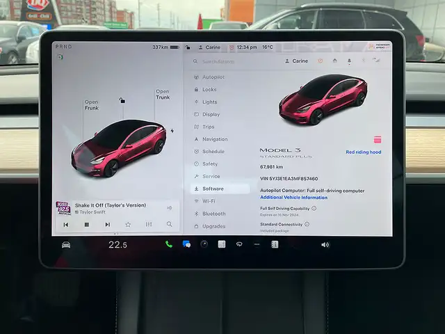 2021 Tesla MODEL 3 STANDART PLUS | FULL SELF-DRIVING COMPUTER in Cars & Trucks in City of Toronto - Image 3