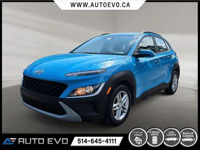 2022 Hyundai Kona ESSENTIAL * SIEGE CHAUFFANT * CAMERA * MAGS *  in Cars & Trucks in City of Montréal - Image 2