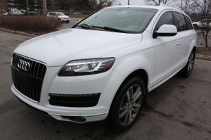 2013 Audi Q7 3.0L TDI, 7 seats, 41 service records! financing available