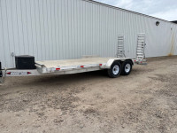 New Aluminum Weberlane deck trailer