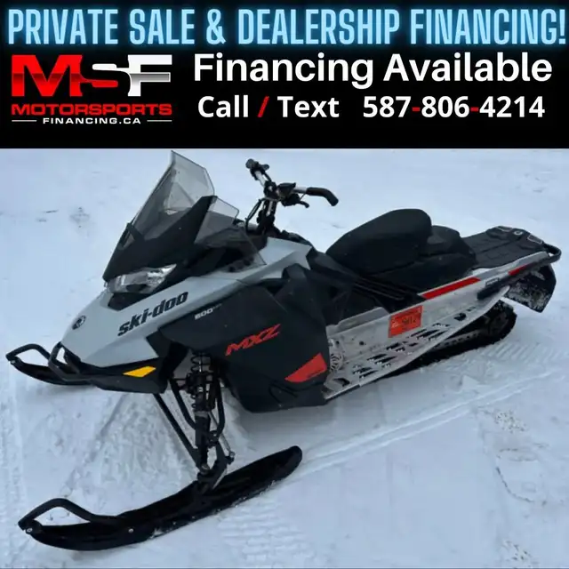 2021 SKIDOO MXZ 600EFI (FINANCING AVAILABLE) in Snowmobiles in Kelowna - Image 2