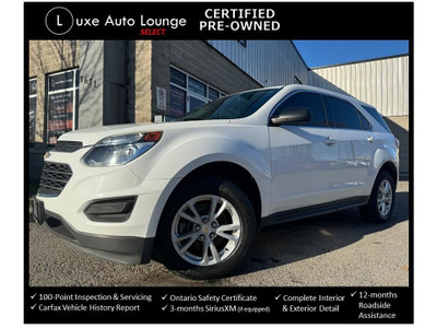  2017 Chevrolet Equinox AWD LS, LOW KM! CLOTH, CD/MP3 PLAYER, AL