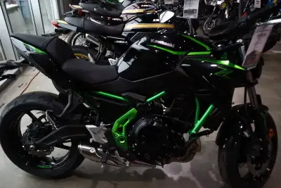 2025 Kawasaki Z650 ENERGIZE Striking Sugomi styling, easy control and accessible power invoke the Ka...