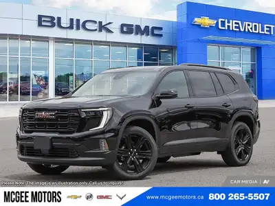 Exciting times are ahead with our 2025 GMC Acadia Elevation AWD that stands out with confident style...