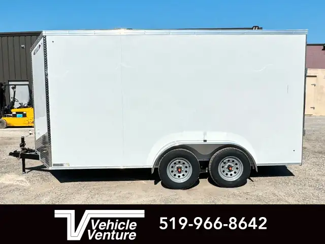 2025 WEBERLANE 7X14 CONTRACTOR  12" EX HT RAMP WHITE $38/WK OAC in Cargo & Utility Trailers in Oakville / Halton Region - Image 6