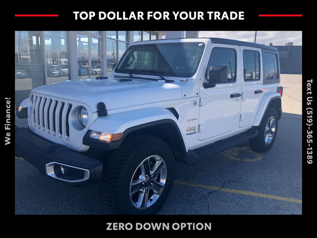2021 Jeep Wrangler Unlimited Sahara UNLIMITED SAHARA--HEATED... in Cars & Trucks in Chatham-Kent