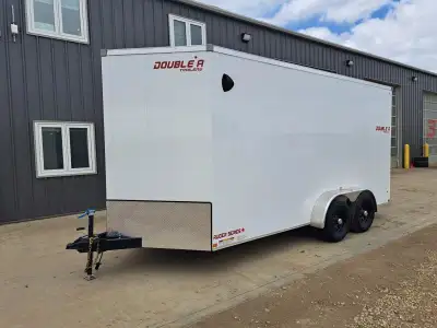 DELIVERY IN CALGARY & SURROUNDING AREAS AVAILABLE. 2025 Double A Ruger Series 7' X 16' Enclosed Carg...