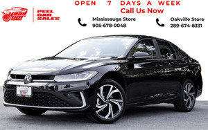 2025 Volkswagen Jetta Highline, Sunroof, Leather seats, Apple carplay.