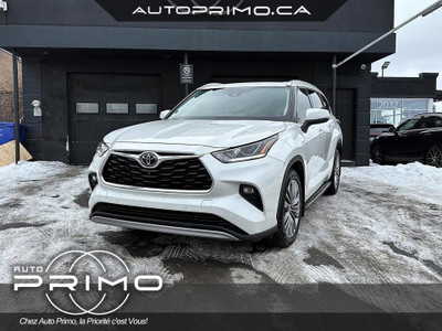 2020 Toyota Highlander Limited AWD 7 Passagers Toit Ouvrant Pano