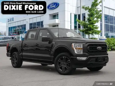 Recent Arrival! Odometer is 13678 kilometers below market average! Agate Black Metallic 2022 Ford F-...
