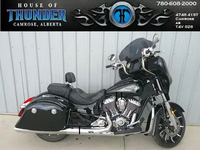 The 2017 Indian Chieftain Limited is a premium touring motorcycle that combines classic American cru...