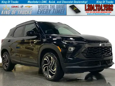 The 2025 Chevrolet TrailBlazer Awd Rs is now available at Virden/birtle Mainline Motors in Virden. T...