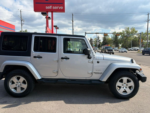 2011 Jeep Wrangler Sahara unlimited 4wd in Cars & Trucks in Edmonton - Image 4