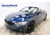  2014 BMW 4 Series XDRIVE, CONVERTIBLE, BLUETOOTH, PADDLE SHIFT