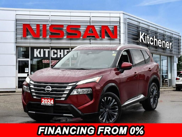 2024 Nissan Rogue Platinum AWD-Leather| Roof| Heads Up Display|  in Cars & Trucks in Kitchener / Waterloo