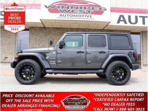 2021 Jeep Wrangler Unlimited UNLIMITED SAHARA EDITION 2.0T 4X4, LOADED & SHARP!