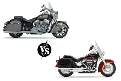 2024 Indian Springfield vs. 2024 Harley-Davidson Heritage Classic ? Classic American V-Twin Battle I...