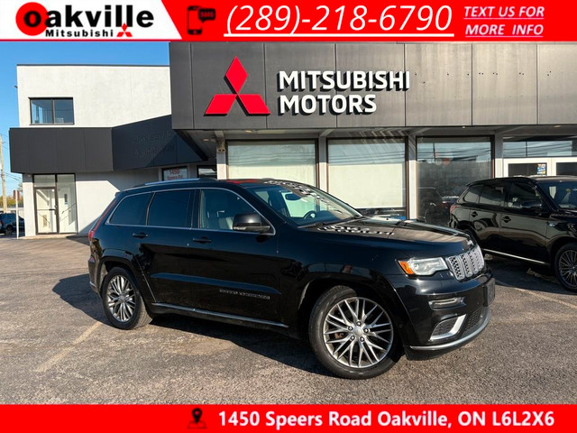 2018 Jeep Grand Cherokee SUMMIT   4x4   PANO   HTD/VNT SEATS   P in Cars & Trucks in Oakville / Halton Region