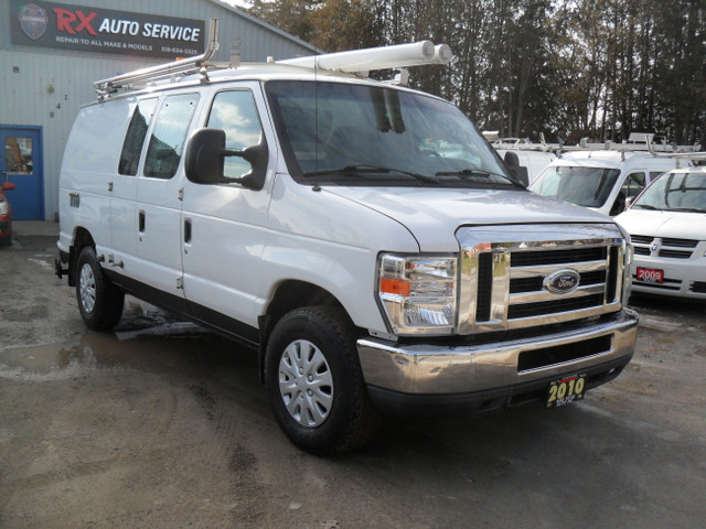 2010 Ford Econoline Cargo Van E350|CERTIFIED|1 OWNER|SHELVING  in Cars & Trucks in Kitchener / Waterloo - Image 2