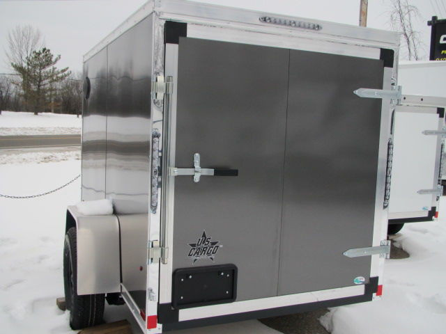 2023 US Cargo ULAFT58SA -FLAT TOP V-NOSE CARGO TRAILER $4999 in Cargo & Utility Trailers in Ottawa - Image 4