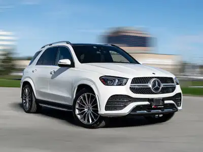 7 Passenger!!! 2022 Mercedes Benz GLE-350 AMG PKG White Exterior on Black Interior comes with Techno...