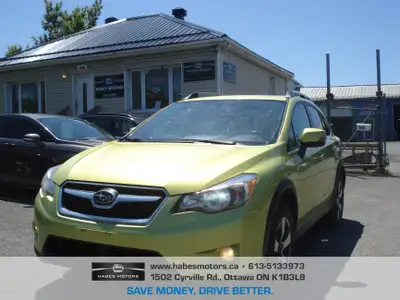 6 MONTHS WARRANTY WITH PURCHASE FOR FREE ! GREAT DEAL ON HYBRID VEHICLE 2014 SUBARU CROSSTREK TOURIN...
