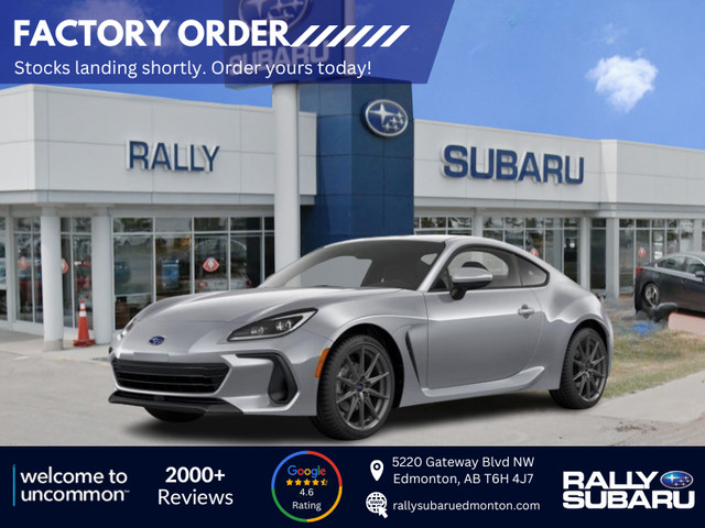 2024 Subaru BRZ Sport-tech - AVAILABLE TO FACTORY ORDER!! in Cars & Trucks in Edmonton