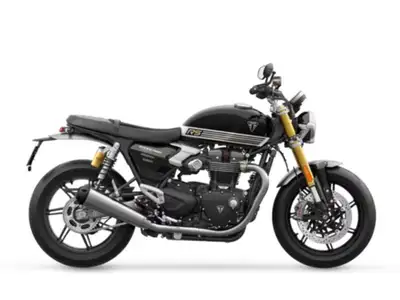 Breathtaking design meets focused sports capability; the all-new Speed Twin 1200 RS is the Ultimate...