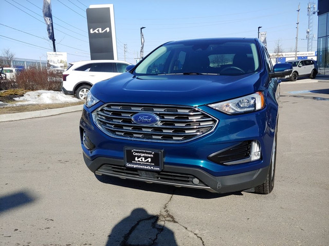 2020 Ford Edge SEL 2.0L AWD | SUNROOF | NAV | HTD SEATS | LTHR in Cars & Trucks in Oakville / Halton Region - Image 4