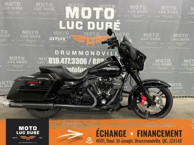 Harley-Davidson FLHXS Street Glide Special 2015 100 830 KM MOTO CANADIENNE ALARME NAVIGATION FREINS...