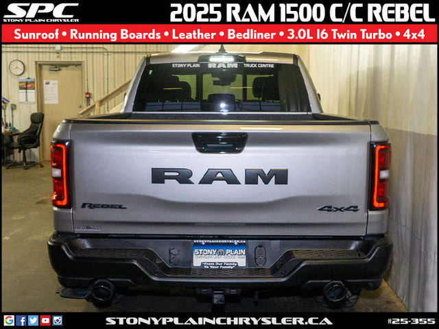 2025 RAM 1500 Rebel 4x4 Crew Cab 5'7 in Cars & Trucks in St. Albert - Image 3