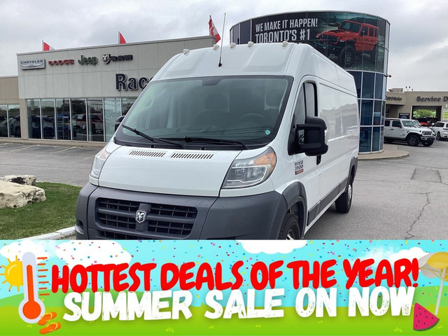2018 Ram ProMaster 3500 HIGH ROOF | TOW GRP | BLUETOOTH | UCONNE in Cars & Trucks in Mississauga / Peel Region