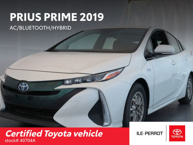 2019 Toyota PRIUS PRIME HYBRID AUT AC CAM RECUL BLUETOOTH BELLE  in Cars & Trucks in City of Montréal