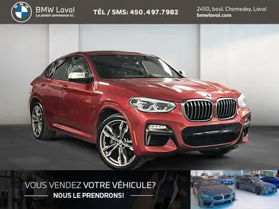 ===== 2019 BMW X4 M40i | Gr. Sup. Amélioré | Accès confort | ===== ===== * Groupe Supérieur Amélioré...