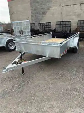 2025 Canada Trailer 6X12 3K Galvanized utility trailer, heavy duty commercial grade steel constructi...