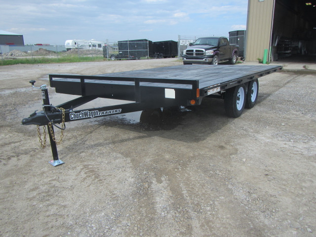 Rainbow Trailers ***102x14*** 7000 LB GVWR Deck Over  in Cargo & Utility Trailers in Calgary - Image 2
