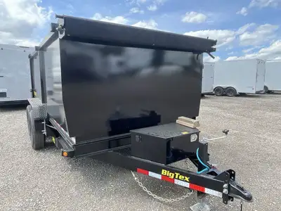 14' X 7' BOX-NOMAD SERIES!4' Solid Sheet Metal SidesBoard Bracket Kit (6), Spare Tire, Slide In Ramp...