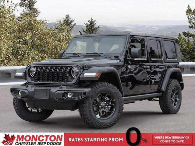 2025 Jeep Wrangler Willys in Cars & Trucks in Moncton