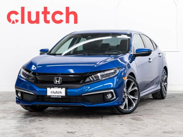 2020 Honda Civic Touring w/Apple CarPlay & Android Auto, Heated  in Cars & Trucks in Bedford