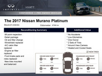 The 2017 Nissan Murano Platinum stands out with its robust 3.5L engine and all-wheel drive capabilit... (image 1)