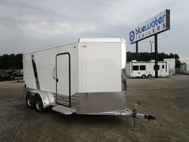 2023 Legend Aluminum Deluxe V-Nose Trailer - 7' x 17'! in Cargo & Utility Trailers in Barrie - Image 2
