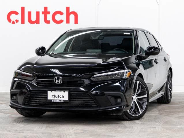 2022 Honda Civic Touring w/ Apple CarPlay & Android Auto, Rearvi in Cars & Trucks in Bedford