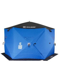 4 Person Insulated Ice Fishing Shelter, Pop-up Portable Ice