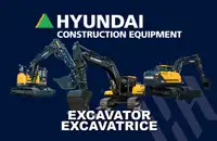 2022 Hyundai Excavatrice