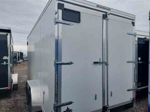 FOREST RIVER ULAFT 7X16 TANDEM AXLE BARN DOOR in Cargo & Utility Trailers in Peterborough - Image 4
