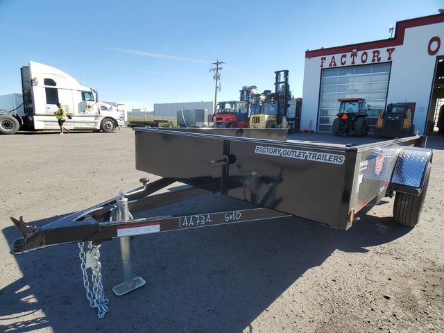 2023 Oasis 6x10 Steel Side Utility Trailer in Cargo & Utility Trailers in Calgary - Image 3