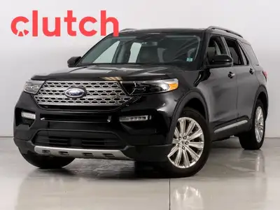 2022 Ford Explorer Limited HEV 4WD w/ SYNC 3, Nav, 360 Degree Ca