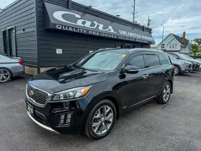 AFFORDABLE FAMILY COMMUTER KIA SORENTO SX-AWD SUV BUILT FOR EVERY SEASON JUST LANDED AND SURELY WON'...
