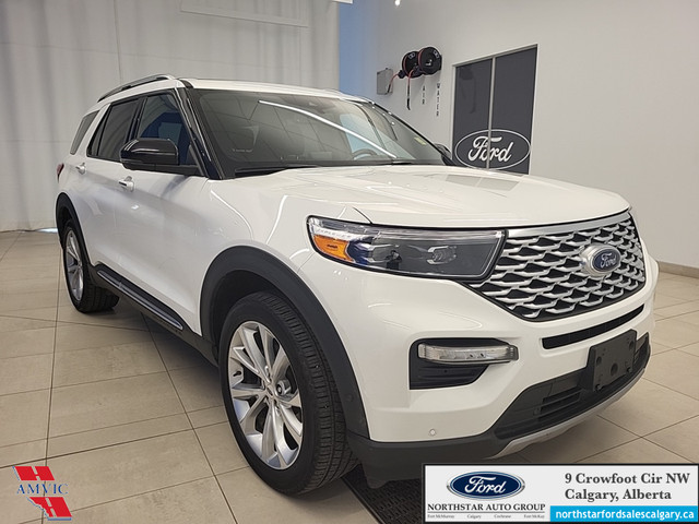 2021 Ford Explorer Platinum HEATED/COOLED LEATHER SEATS - SUNROO in Cars & Trucks in Calgary - Image 3