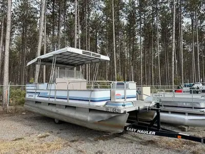 Just Arrived 1 owner boat (1990 20' Springbok) hard top pontoon 2007 4-stroke 40hp efi fuel injectio...